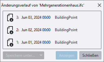 Dateiversionsverlauf