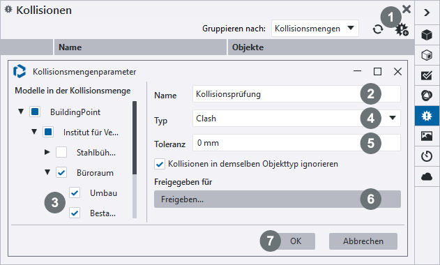 Konflikts&auml;tze erstellen