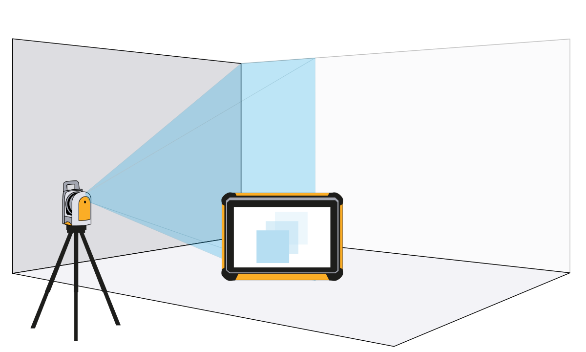 Punktwolkenregistrierung Symbol