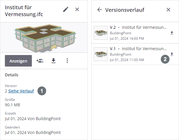 Dateiversionsverlauf