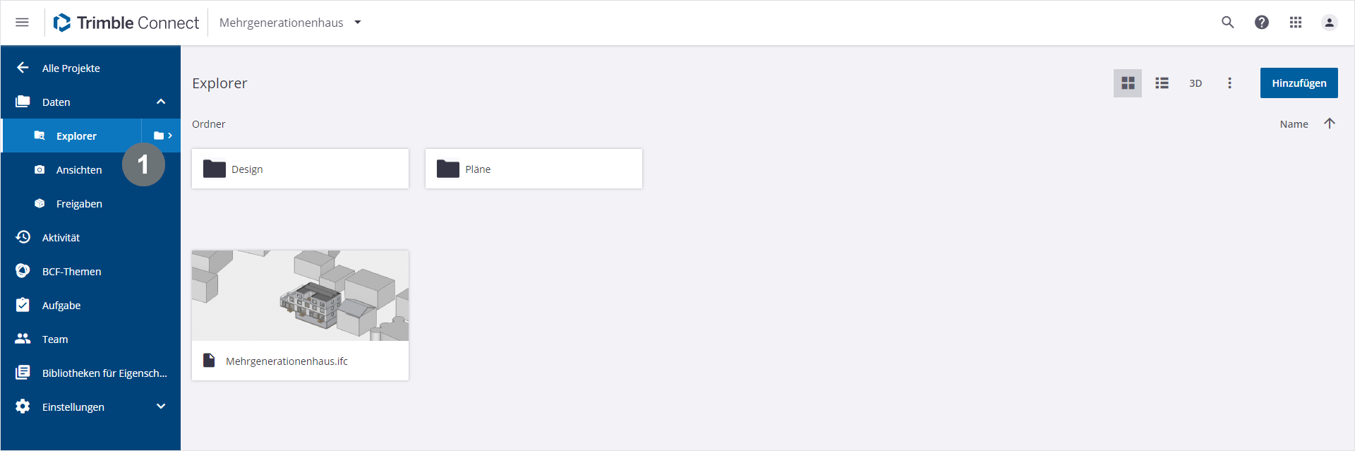 Projektordnerstruktur